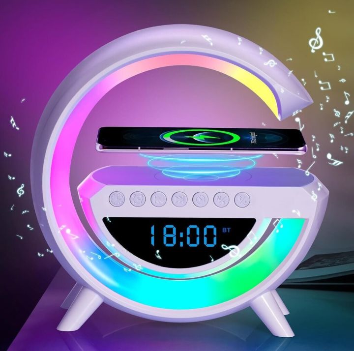Multi-functional Led Clock Display Speaker G Lamp