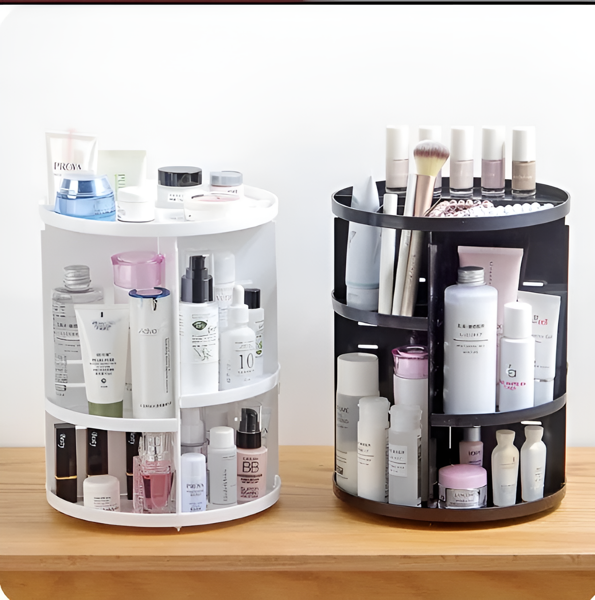 360° Rotating Makeup & Jewelry Organizer
