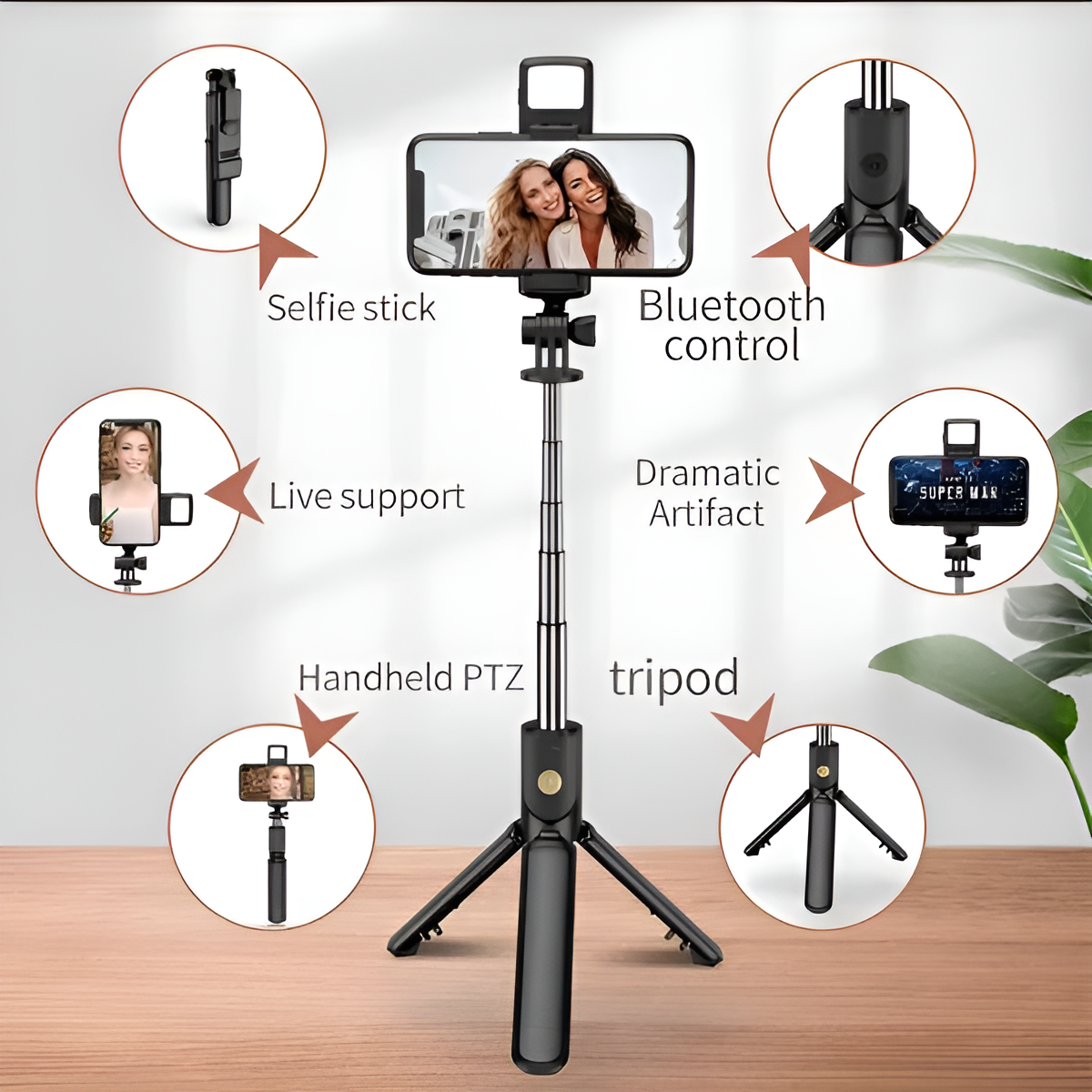 R1s Selfie Stick  Tripod